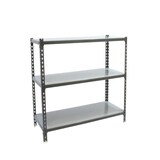 thumbnail of SimonRack Metallregal, 900x1100x300 mm, 3 Ebenen, Metallboden, 200 kg Biegepunkt, Anthrazit/Verzinkt - Simonclick
