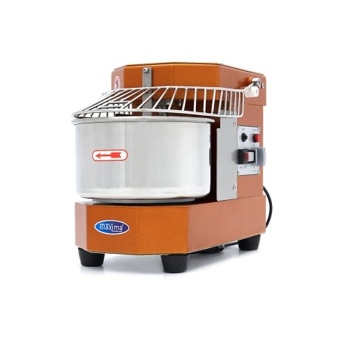 Pétrin à spirale / pétrin à pâte - 8 L - Or | Maxima - 09361011