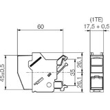 thumbnail of Weidmüller Tragschienen-Outlet IE-XM-RJ45/IDC 8808360000