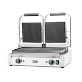 thumbnail of Griglia a contatto Hendi versione doppia con 4 superfici scanalate e 3600W