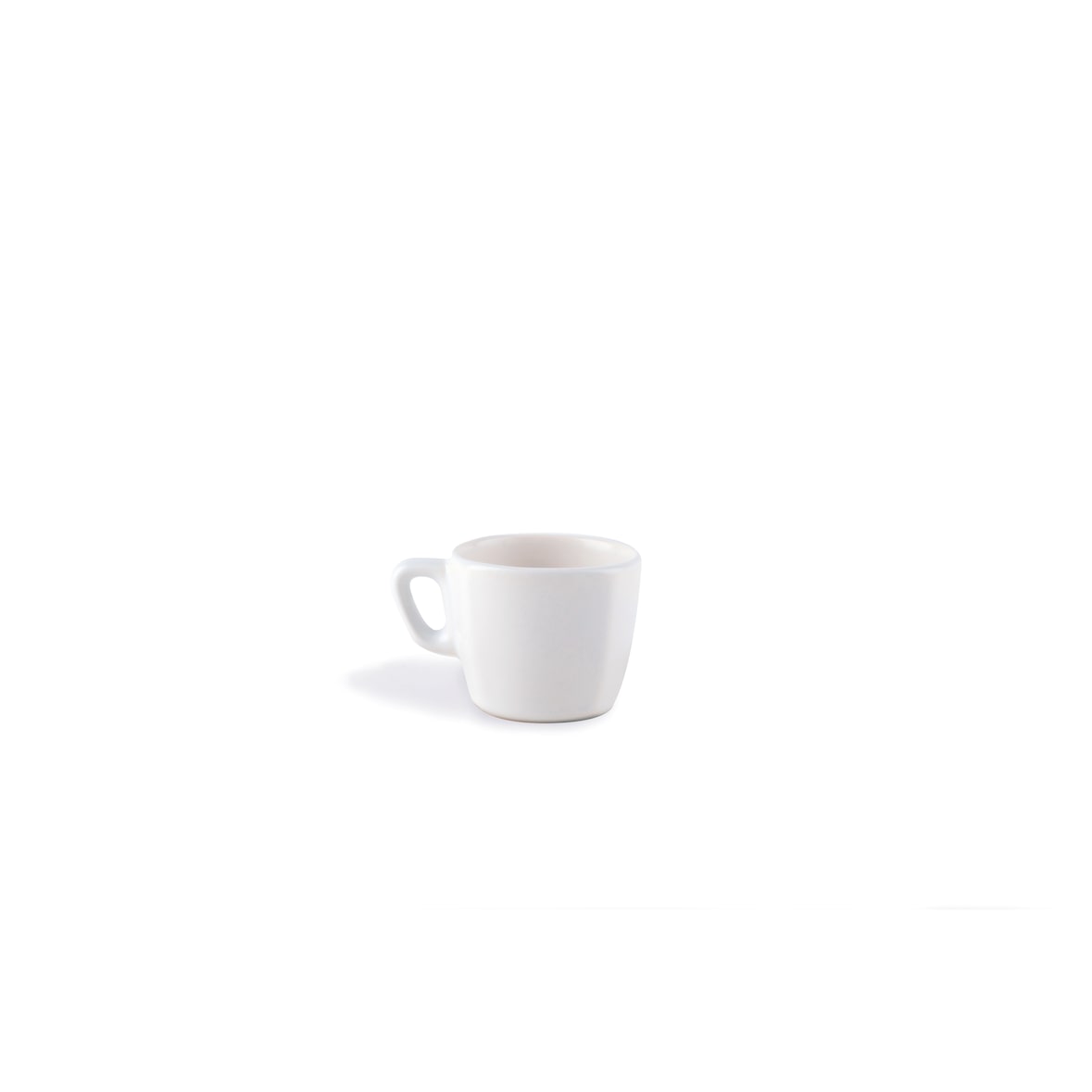 Excelsa set de 6 tazas de café Eclipse de porcelana 7 cl blanco