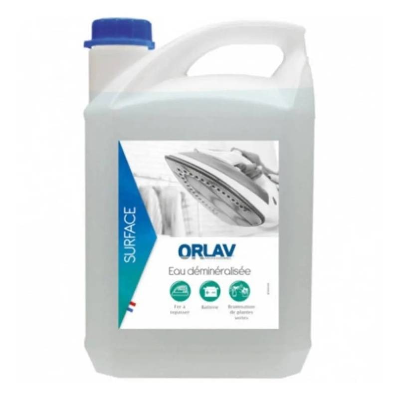 Eau déminéralisée - 5L - ORLAV