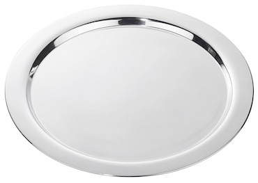 METRO PROFESSIONAL Vassoio da portata, acciaio inox, Ø 41 x 1.8 cm, rotondo, argento