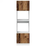 thumbnail of vidaXL Mikrowellenschrank Lyon Altholz-Optik 60x57x207 cm Holzwerkstoff