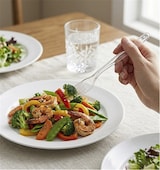 thumbnail of MONOUSO - Forchetta Riutilizzabile PS Trasparente 18cm (800 Pezzi)