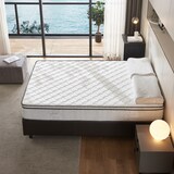 thumbnail of VIKTORIA Taschen Federkernmatratze 180x200 cm - Integrierter Topper; 25cm Höhe; H4, H3, H2 Misch-Härtegrad; 7 Zonen Matratze