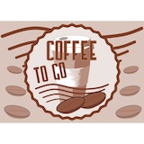 thumbnail of Verkaufsschild Schild Coffee to go A3 (297x420mm)