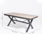thumbnail of Mesa de exterior, Extensible 180 a 240 cm, Aluminio y HPL, Color Antracita, 180/240x89x75 cm