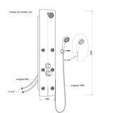 thumbnail of Columna de hidromasaje, Modelo Pascua
