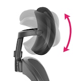 thumbnail of tectake Sedia da ufficio Arges ergonomica con poggiatesta regolabile - 405323