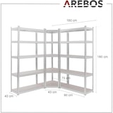 thumbnail of 3 pezzi Set Scaffalature per carichi pesanti Scaffale ad angolo