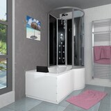 thumbnail of Kombination Badewanne Dusche K50-L30 Duschtempel 170x100 cm