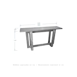 thumbnail of Ocrea | 160 cm. Konsolentisch. Hergestellt aus massiver Eiche | 01999120EX