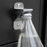 thumbnail of Mueble fregadero de 2 puertas para cocina exterior, negro