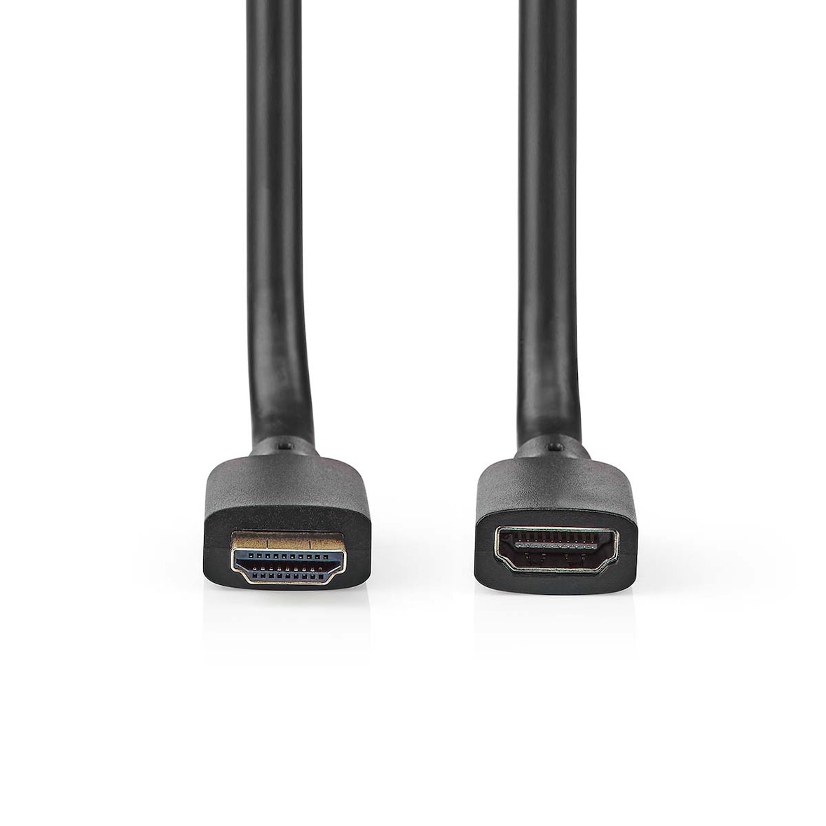 Nedis Ultra High Speed ​​HDMI  -Kabel - HDMI Stecker - HDMI Ausgang - 8K@60Hz - 48 Gbps - 2.00 m - Rund - 7.9 mm - Schwarz - Box