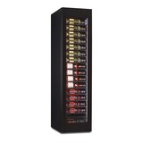 thumbnail of Frigo vini slim 45 cm. 112 bottiglie. Porta vetro a sfioro. Illuminazione a led. Mensole inox. Termometro digitale. Modello SLIMWINE-SW112-1TB