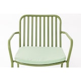 thumbnail of METRO PROFESSIONAL Bistroset Relax Soto, 3-tlg., Aluminium, 1 Tisch, 2 Stühle, oliv