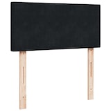 thumbnail of vidaXL Ottoman-Bett mit Matratzen & LEDs Schwarz 200x200 cm Samt