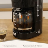 thumbnail of Briebe Elegance Macchina Caffè Americano 10 Tazze, Filtro Riutilizzabile 1,25L, CM1171BLK, Nero