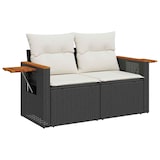 thumbnail of vidaXL Garten-Sofa-Set 13 pcs Schwarz und Creme 100 x 100 x 71 cm