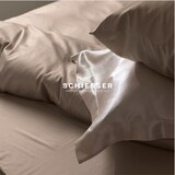 thumbnail of Schiesser Bettwäscheset Ella - Baumwollsatin - 2-teilig - 135 x 200 cm - Cappuccino