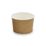 thumbnail of Pot à glace / dessert en carton kraft brun 240 ml 8 oz par 1000