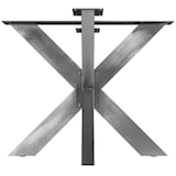 thumbnail of Pieds design Industriel Duncan pour table à manger Forme Araignée 85x85x71 cm/Acier inoxydable