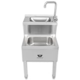 thumbnail of Beeketal Gastro Handwaschbecken Waschbecken Ausgussbecken BAB-1