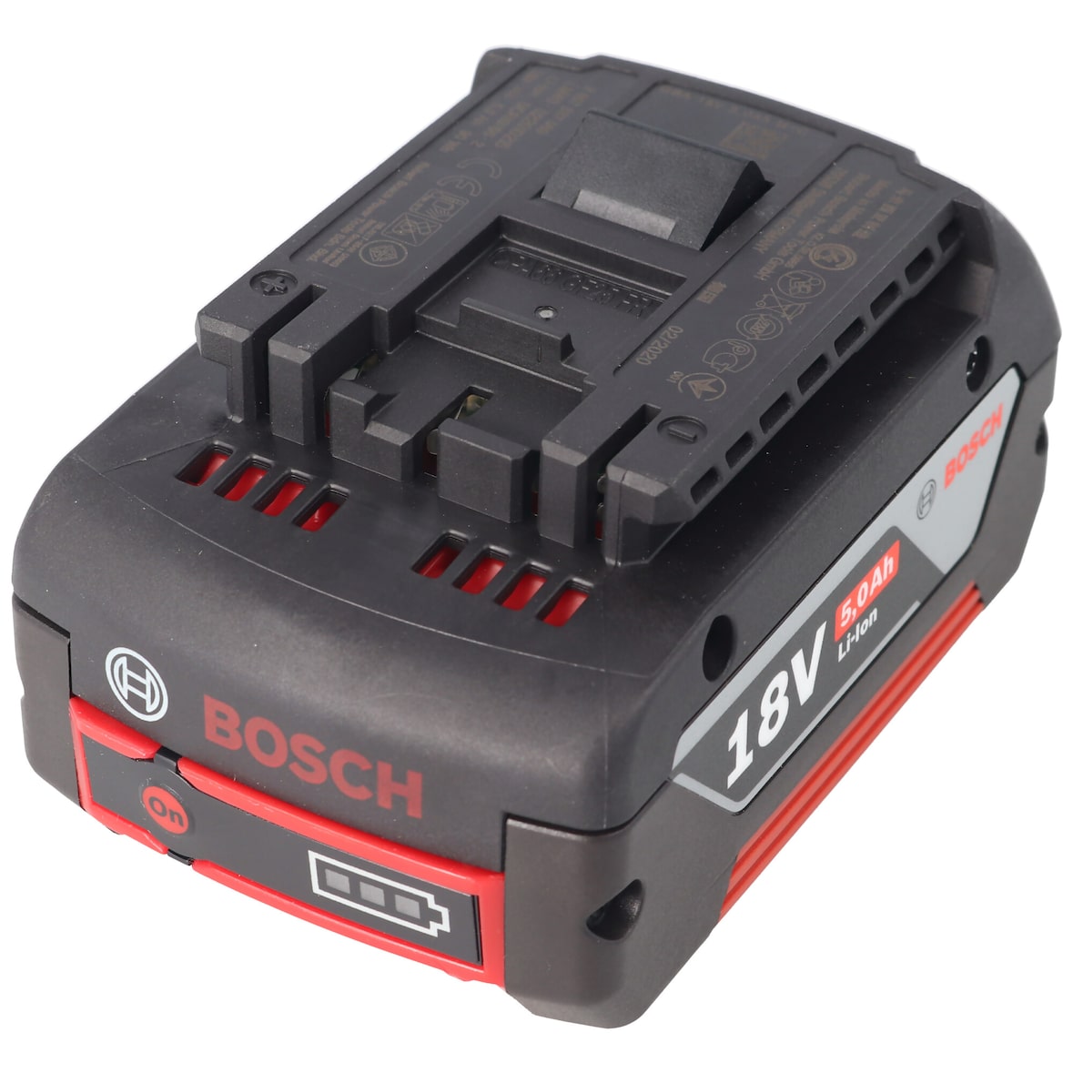 Original Bosch GSR 18 V-LI Akku 2607336815, 2607337263, 1600A004ZN mit 18 Volt und 5000mAh oder 6000mAh, auswählbar 5000mAh