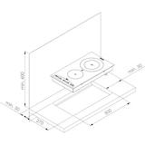 thumbnail of Rommelsbacher EB-Kochfeld Domino CERAN(R) EBC 3075/E