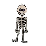 thumbnail of WellHome - Hängendes Skelett 15x52cm dekorativ für Halloween