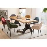 thumbnail of SIT Möbel Mango-Esstisch mit Baumkante | Platte 56 mm natur | A-Gestell Metall schwarz | B 160 x T 90 cm H 74 cm | 16010-11 | Serie TABLES & CO