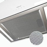 thumbnail of CIARRA Campana extractora de isla A+++ 700 m³/h suspendida con control táctil y aplicación WiFi VM4850S