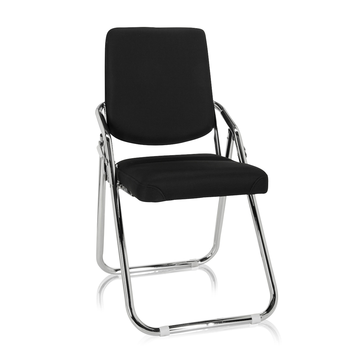 Cadeira dobrável ESTO preto hjh OFFICE