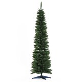 thumbnail of HOMCOM Árbol de Navidad Artificial 180 cm Ignífugo con 390 Puntas de Rama PVC y Soporte de Metal Decoración Navideña para Interiores Fácil de Montar