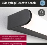 thumbnail of Paulmann Selection Bathroom LED Wandleuchte Arneb  IP44  3000K 1000lm 230V 12,5W  Schwarz 71212