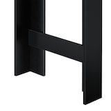 thumbnail of Helloshop26 - Table de bar avec rangement bistro haut avec 3 étagères 110 cm noir et chêne 03_0006191