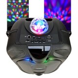 thumbnail of Mini-enceinte Bluetooth Innovalley DANCE-CUBE44 - 150W PMPO, sur batterie, Micro karaoké Boule  LED+clé USB 32Go