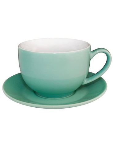 Tazza da cappuccino verde 340ml Set da 12