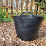 thumbnail of Pack 10 Capazo con Asa Reforzada (Negro, 42l) - Flexibles y resistentes: Jardinería, Construcción, Lavanderías, Tareas Agrícolas