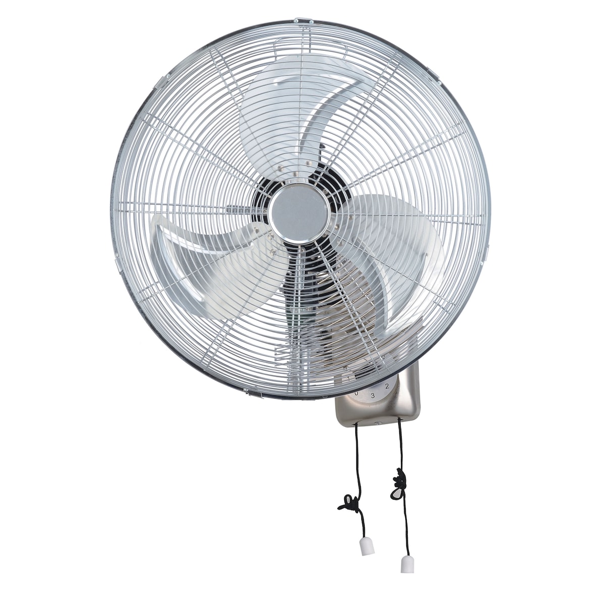 Ventoinha de parede de metal SOGO VEN-SS-21303; Potência: 150W; 3 velocidades; Diâmetro: 45cm; Função de oscilação; Inclinação ajustável
