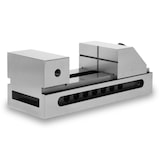 thumbnail of EBERTH Niederzugschraubstock 100 mm, Spannweite 125 mm, aus robustem Stahl, professioneller Präzisionsschraubstock für Werkstatt und Montage