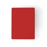 thumbnail of Benetton - Conjunto de 2 lençóis com elástico medindo 160x200cm + 30cm para uma cama de 1,60m na cor Vermelho Arco-Íris.