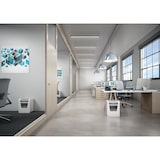 thumbnail of Leitz IQ, Distruggidocumenti Office P5, 10 fogli A4, Taglio micro, Sicurezza P5, Capacità 23 litri, Tecnologia anti-inceppamento, 80020000