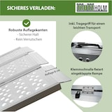 thumbnail of DREIBREIT by TRUTZHOLM Alu Auffahrrampe 255 x115 cm 2-fach klappbar 1020 kg gelocht extra Breite