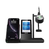 thumbnail of Yealink WH66 Mono UC, Kabellos, Büro/Callcenter, 20 - 20000 Hz, 80 g, Kopfhörer, Schwarz