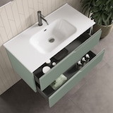 thumbnail of AQA Design Composizione da bagno in MDF 4 pezzi VENERE verde salvia cm. L.121 P.46,5 H.190 MPVE39-SAL