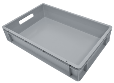 METRO Professional Recipiente Euro, 60 x 40 x 12 cm, cinzento