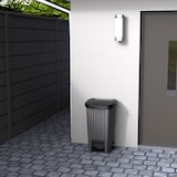 thumbnail of Afvalbak buiten 90 l antraciet/zwart
