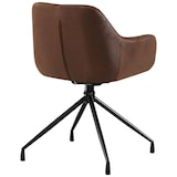 thumbnail of Chaise de salle à manger Welby Marron foncé/Similicuir vintage